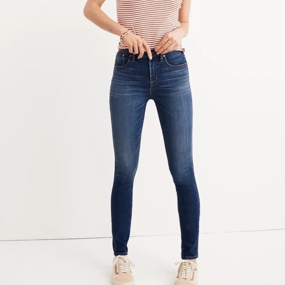 Madewell || 10” High Rise Skinny Jeans